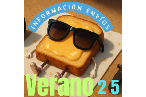 Información importante sobre los envíos. Vacaciones de verano 2025