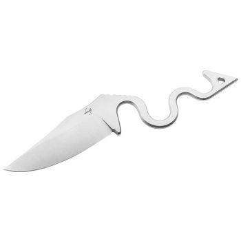 Cuchillo Böker Plus The Midgards snake con hoja de 11.5 cm en acero D2 y empuñadura de Acero de 12.1 cm