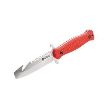 Cuchillo Böker Plus Expert Fire Fixed - Série Dönges  02DG001 con hoja de acero D2 de 10 cm y empuñadura de G10 de 12,50 cm
