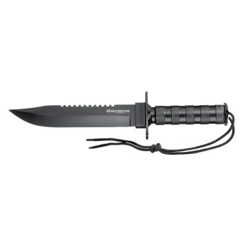Cuchillo Böker Magnum 02MB935 Survivalist con hoja de acero 440A de 20.0 cm y empuñadura de aluminio de 14.5 cm