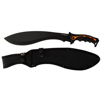 Machete Böker Magnum 02RY690 Chainsaw Backup Machete con hoja de acero Acero 420 de 30.0 cm y empuñadura de Sintético de 12.5 cm
