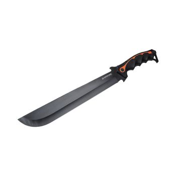 Machete Böker Magnum 02RY691 Chainsaw Backup Latin Machete  con hoja de acero Acero 420 de 29.6 cm y empuñadura de Caucho de 12.9 cm