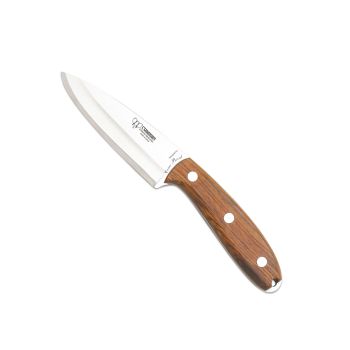 Cuchillo Cudeman 123-K CÉSAR BOZAL Cesar BOZAL hoja de acero Sandvik 12c27 de 11 cm vaciado escandinavo empuñadura de cocobolo de 12 cm