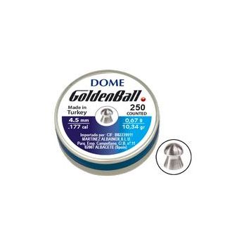 Balinesde plomo GoldenBall Dome 4 5 mm