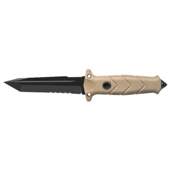 Cuchillo TB OUTDOOR Le Vengeur con hoja de acero Acero MOX de 13.7 cm y empuñadura de PA6 de 13.3 cm