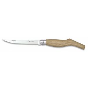 Navaja Jamonera con hoja de acero 3Cr13Mov de 14.80 cm y empuñadura de Madera de 17.50 cm