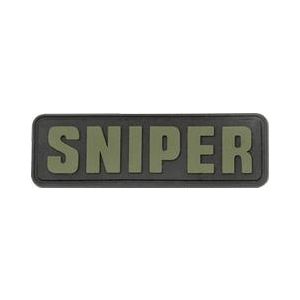 Parche "Sniper" 8x2 5 cm con velcro