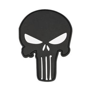 Parche Calavera 6,6x9 cm con velcro