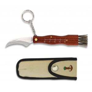 Navaja Setera con hoja de acero 3Cr13MoV de 5.80 cm y empuñadura de Madera de 11.10 cm