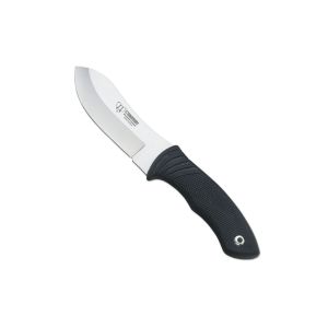 Cuchillo Cudeman 111-H hoja de acero inoxidable Mova de 11 cm, empuñadura de caucho antideslizante de 13 cm