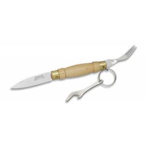 Navaja MAM con tenedor y Abridor Hoja de 5,6 cm