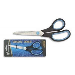 tijeras albainox azul / negro Total 19,2 cm