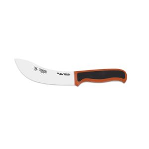 Cuchillo Cudeman The Skin Master 169-J hoja de acero 420 de 15,5 cm y empuñadura de G-10 naranja y caucho de 12 cm 