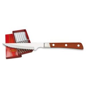 Chuletero rojo sierra micro filo 11cm