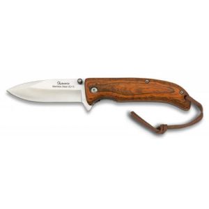 Navaja - con hoja de acero 3Cr13MoV de 7.70 cm y empuñadura de estamina de 10.40 cm