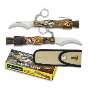 Navaja Setera con hoja de acero 3Cr13Mov de 7.20 cm y empuñadura de Madera/3D PRINT 2 Caras de 13.70 cm