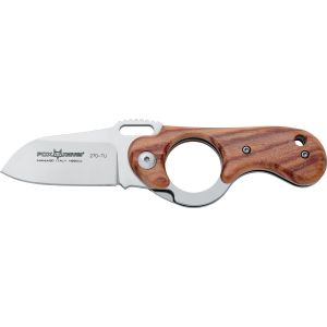 Navaja Italiana FOX ELITE 270 TU con hoja de acero Böhler N690Co de 5,5 cm y empuñadura de tulipán de 8,5 cm