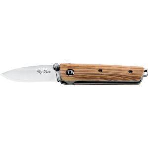Navaja Italiana FOX MY ONE 279 CE con hoja de acero Böhler N690Co real de 5 cm y empuñadura de olivo de 8,5 cm