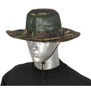 Sombrero BARBARIC con rejilla camo arbol verde