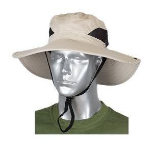 Sombrero BARBARIC Gris con rejilla