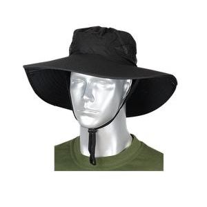 Sombrero BARBARIC Negro con rejilla