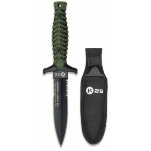 Cuchillo Botero K25 con Funda Verde hoja de 12,5 cm Ref. 32207