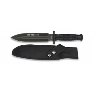Cuchillo Supervivencia Midway Black con hoja de 18 cm Ref. 32287