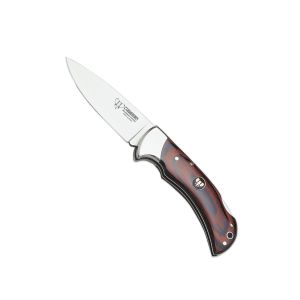 Navaja Cudeman 323-R hoja de acero MoVa 1.4116 de 9,5 cm y empuñadura de estamina roja de 11,5 cm
