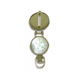 Brujula metal aceite Dorada