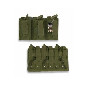 Funda de cargador triple Verde