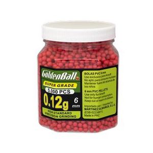 Tarro GOLDENBALL 5000 bolas 0,12 g