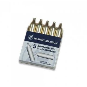 Caja de 5 cargas de co2 12gr