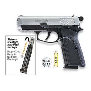 Pistola CO2 Blanca Cal 4 5 EKOL ES P66C 