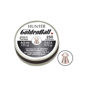 Balinesde plomo GoldenBall Hunter 4 5mm