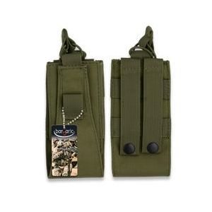 Funda walkie talkie Barbaric verde Molle