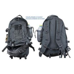 Mochila Barbaric negra con molle 