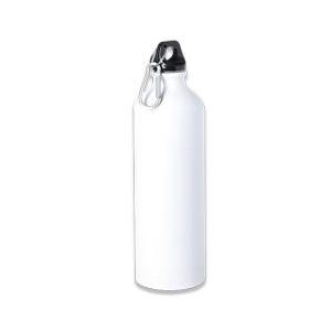 Termo Bidon blanco 800 ml con mosqueton