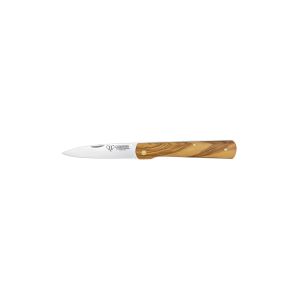 Navaja Cudeman Vendetta 451-L hoja de acero MoVa 1.4116 de 7 cm y empuñadura de olivo satinado de 9 cm