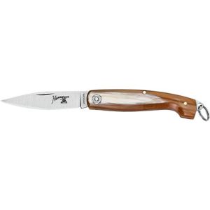 Navaja italiana FOX NURAGUS 564/14 con hoja de acero 420C de 6 cm y empuñadura de cuerno de toro de 8 cm
