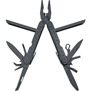 Multiherramienta Italiana BLACKFOX 200 con más de 12 usos: destornillador, llave inglesa, sierra, abrelatas, lima, corta alambres