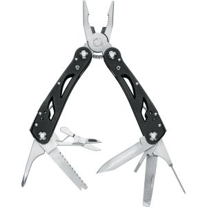 Multiherramienta Italiana BLACKFOX 201 con más de 8 usos: destornillador, sierra, tijeras, punzón, corta alambres