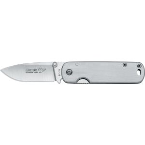 Navaja italiana BLACKFOX EDC 79 con hoja de 6 cm de acero 440A y empuñadura de acero 440A de 8,3 cm