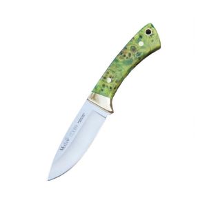 Compra aquí tu Cuchillo Muela COL-7.TO con hoja de acero inoxidable MOVA de 7 cm y empuñadura de madera estabilizada de 11 cm.  , ¡Somos su tienda en Albacete!