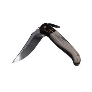 Navaja Clásica de caza artesanal de Albacete de José Antonio Herreros con hoja de acero 440c de 8