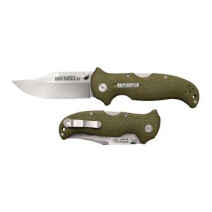 Navaja Cold Steel Bush Ranger Lite 21A con hoja de acero 8Cr13MoV de 8.90 cm y empuñadura de GFN de 12.40 cm