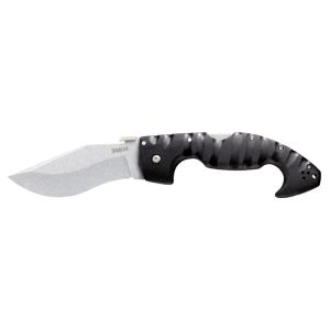 Navaja Cold Steel Spartan 21ST con hoja de acero Acero AUS-10A de 11.40 cm y empuñadura de Griv-Ex de 15.30 cm