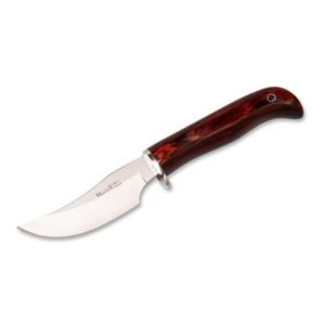 Compra aquí tu Cuchillo Muela DP-10R con hoja de acero 1.4116 de 10 cm y empuñadura de madera de coral con virola de acero de 10 cm., ¡Somos su tienda en Albacete!