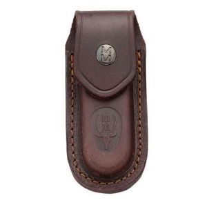 Muela Funda para Navaja F/25 realizada en cuero vaquetilla para Muela 25-M Caza