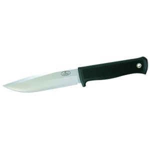 Cuchillo Fällkniven S1 - Forest Knife S1 con hoja de acero VG10 de 13.0 cm y empuñadura de Thermorun (material de polímero resistente) de 11.7 cm