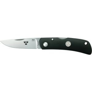 Navaja Fällkniven TK4 - Tre Kronor TK4 con hoja de acero 3G de 7.0 cm y empuñadura de Zytel de 9.5 cm